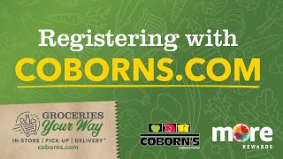 Registering with Cobornscom and More Rewards [upl. by Alyar]