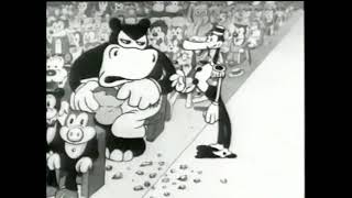 Aesops Fables Opening Night 1933  Classic Cartoon [upl. by Burn]