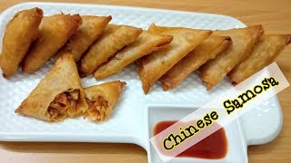 मार्किट जैसे क्रिस्पी चाइनीज समोसा Chinese Samosa Recipe Is Perfect Snack For Party  Crispy Starter [upl. by Maxima226]