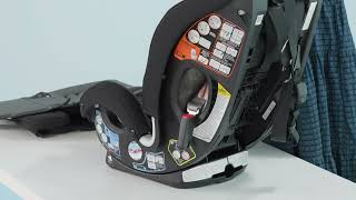 How to Install A Graco® True3Fit LX 3in1 Car Seat ForwardFacing With LATCH [upl. by Decker807]