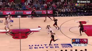 Yuta Watanabe 6 pts 4 reb 1 blk vs Chicago Bulls  20231108 [upl. by Eldred]