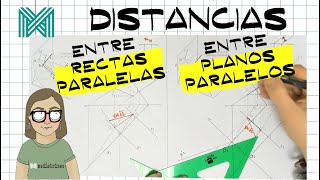 Distancias entre rectas paralelas y entre planos paralelos [upl. by Harday88]