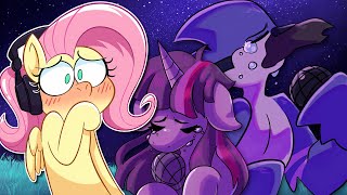 Fluttershee reacts to MORDETWI  Friday Night Funkin MOD [upl. by Shellie]