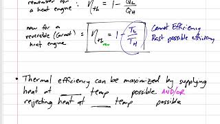 Thermodynamics  610 The Carnot Heat Engine [upl. by Eelasor159]