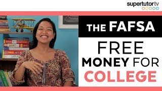 FREE MONEY FOR COLLEGE  How to Pay for College Part 3  The FAFSA [upl. by Yrekaz]