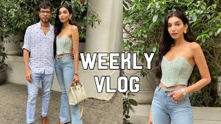 Weekly Vlog Sunday Brunch  New Hair [upl. by Enalahs]