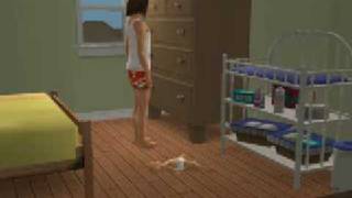 The Sims 2 Baby gets dropped on the floor [upl. by Thanh]