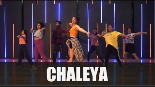 CHALEYA  JAWAAN  SHAHRUKH KHAN  FULL DANCE COVER  SIMPLE STEPS  CURLYGROOVES  DANCE FITNESS [upl. by Amelus]