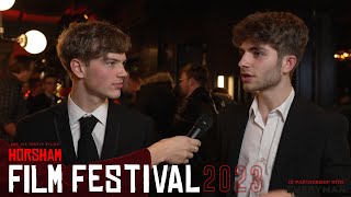 Oliver Wibrew and Jake Thorn  Horsham Film Festival 2023 winners [upl. by Ttehr]