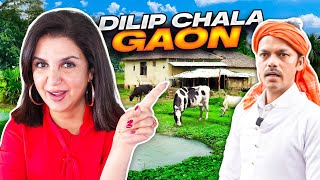 Dilip Ka Naya Ghar aur Village Tour  FarahKhanK [upl. by Booze]