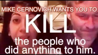 quotWeird Mikequot Cernovich amp wife urge Twitter followers to MURDER for Mike [upl. by Hairakcaz]