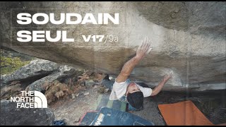 Bouldering in Fontainebleau Projecting the worlds third v17 [upl. by Mcleroy]