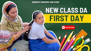 New Class Da First Day  Gursirat Gurfateh Fam Vlogs [upl. by Berthe]