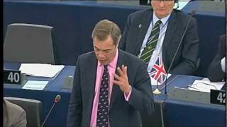 Farage What gives you the right to dictate to the Greek and Italian people [upl. by Riay]