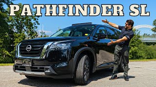 2022 Nissan Pathfinder SL Walk Around Test Drive and Review [upl. by Wenn]