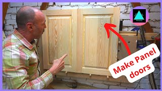 How to make Raised Panel Kitchen or Cupboard Cabinet Doors [upl. by Osric]