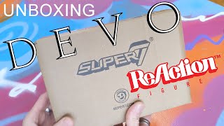 Unboxing DevoObsesso Reveals New DEVO x Super7Official ReAction Figure [upl. by Anirtik85]