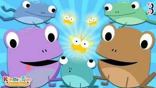 Five Little Speckled Frogs Song  Frog Song for Kinderfun Kids Nursery Rhymes  preschoolvibes [upl. by Paine]