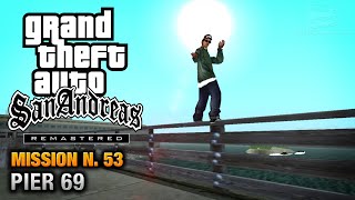 GTA San Andreas Remastered  Mission 53  Pier 69 Xbox 360  PS3 [upl. by Astrea]