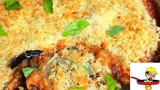 Eggplant Parmesan  VEGETARIAN [upl. by Jehius]