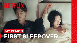 Song Kang and Kim Youjung Spend the Night Together  My Demon  Netflix Philippines [upl. by Edra703]