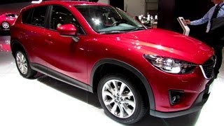 2014 Mazda CX5 SkyActiv  Exterior and Interior Walkaround  2013 Frankfurt Motor Show [upl. by Tuinenga]