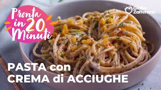 PASTA con CREMA di ACCIUGHE  SAPORITA e PRONTA in 20 MINUTI😍⏰ [upl. by Thedrick]