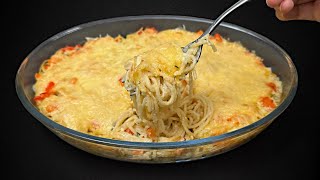 Ich habe noch nie so leckere Spaghetti gegessen Einfaches und sehr schnelles Rezept [upl. by Bigg]