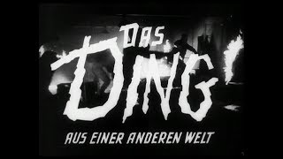 DAS DING AUS EINER ANDEREN WELT 1951  Deutscher Kinotrailer [upl. by Fannie]