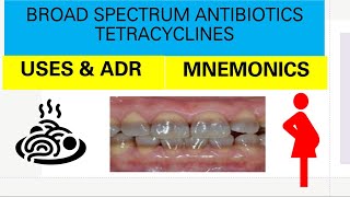 PHARMACOLOGY TETRACYCLINESCLASSIFICATIONPHARMACOKINETICSUSES ADRMNEMONICSIN TAMIL [upl. by Atoiganap]