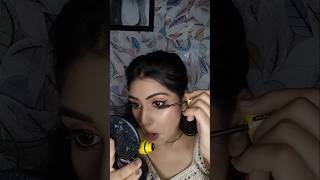 💒👰Get ready with me newly bride makeup look Bina Sadi ke 🤪 makeuptutorial shorts viral vlog [upl. by Capp]