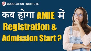 When AMIE ReRegistration And New Admission will be Start  New syllabus or Old Syllabus [upl. by Sunderland860]