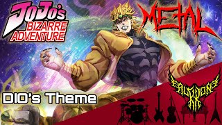 JoJos Bizarre Adventure Stardust Crusaders  DIOs Theme 【Intense Symphonic Metal Cover】 [upl. by Althee]