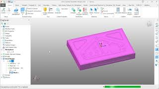 Powermill Example 2D Preparing Model [upl. by Aun]