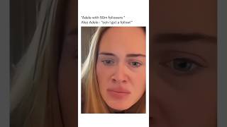 Best memes on the internet part 126 🤣 Adele shorts celebrity funny fyp memes viral [upl. by Goodyear880]