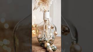 Schöne und schnelle Weihnachtsdeko selber machen 🎄 christmas diy diyhomedecor [upl. by Zaccaria]