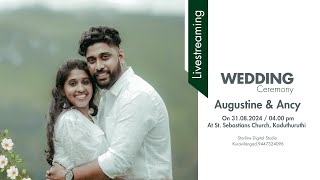 Livestreaming  Wedding Ceremony of Augustine amp Ancy [upl. by Mclaurin]