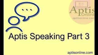 Aptis Speaking Practice 2 Test Online [upl. by Komara]