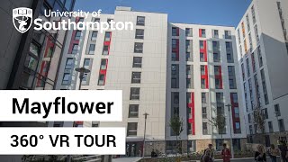 Mayflower Accommodation 360° Tour  University of Southampton [upl. by Arateehc76]