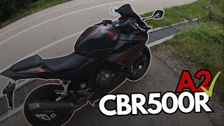 DAS BESTE A2 MOTORRAD CBR500R [upl. by Yhtamit]