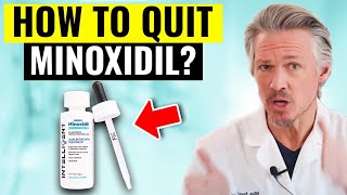 HOW TO QUIT MINOXIDIL AND KEEP YOUR HAIR REGROWTH RESULTS HAIR GROWTH EXPERT EXPLAINS [upl. by Edieh351]