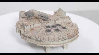 1979 Vintage Star Wars Millennium Falcon Diecast Kenner [upl. by Oriane]