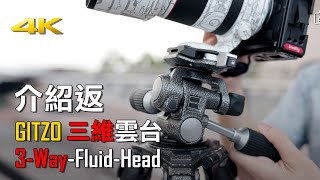 介紹返 Gitzo 三維雲台 3WayFluidHead  4K 廣東話 Gitzo [upl. by Jaunita]