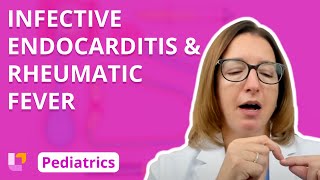 Infective Endocarditis Rheumatic Fever  Pediatric Nursing  Cardiovascular Disorders  LevelUpRN [upl. by Oralee]