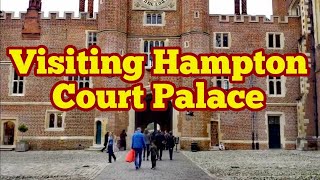 Visiting Hampton Court Palace UK [upl. by Cordier]