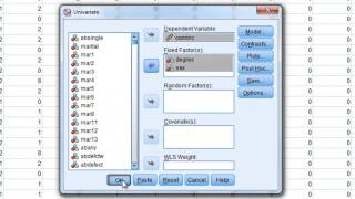 SPSS Tutorial on Factorial ANOVA [upl. by Kilk]