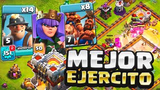 MEJOR EJERCITO para Ayuntamiento 11 😎 Clash Of Clans [upl. by Glinys]