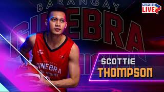 Scottie Thompson clutch for Ginebra  PBA Season 48 Commissioners Cup [upl. by Sivra445]