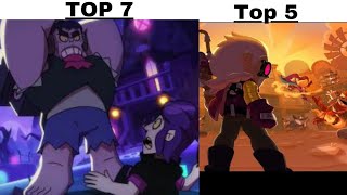 Top 7 Brawl Stars Animations [upl. by Adnorhs860]