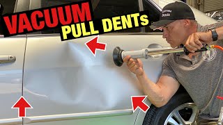 My Auto Body Dent Puller  VACUUM Paintless Dent Repair [upl. by Malin284]